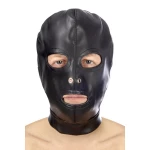 Fetish Tentation Kapuze mit unbedeckten Augen und Mund für intensive erotische Spiele