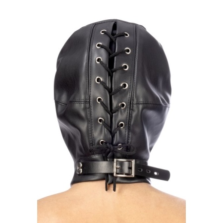 Fetish Tentation bonnet with uncovered eyes and mouth for intense erotic play
