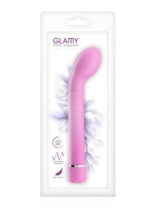 Image du Vibromasseur G-Spot Rose Glamy, sextoy idéal pour une stimulation intense du point G