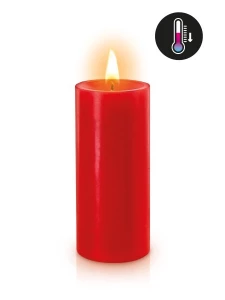Immagine della candela rossa a bassa temperatura di Fetish Tentation, accessorio BDSM