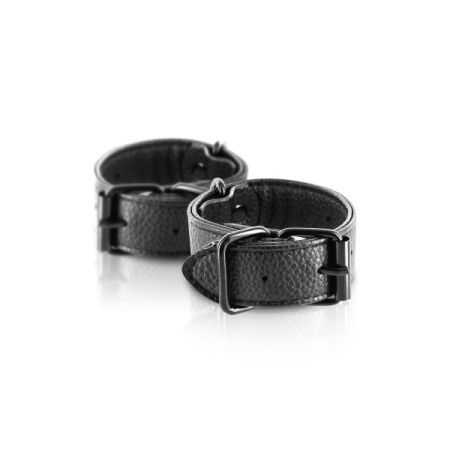 Image of Fetish Tentation Leatherette Adjustable Handcuffs