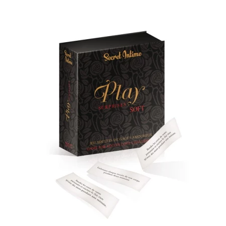 Boîte du Jeu de Préliminaires Secret Intime - Play Surprises Soft