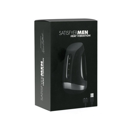 Immagine del prodotto Satisfyer Men Heat, masturbatore vibrante con funzione di riscaldamento