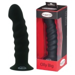 Image of the Malesation Dildo - Olly Big, a large black silicone sextoy