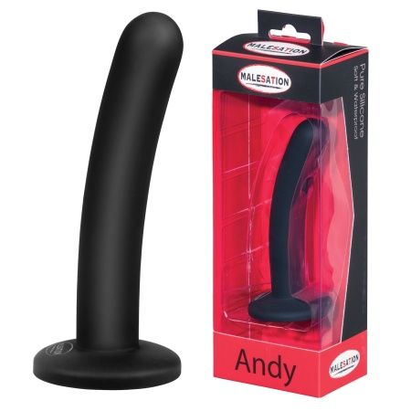 Image of the Dildo Andy by MALESATION in black silicone