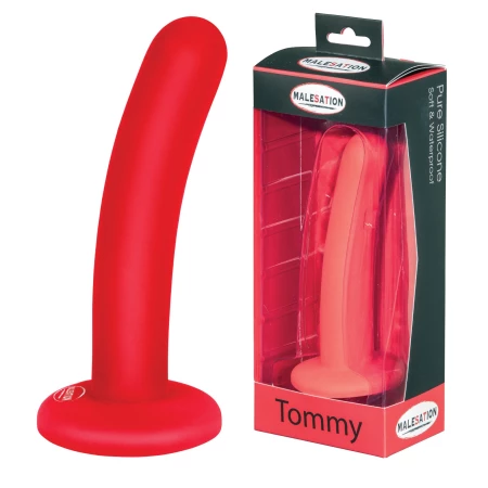 Image du Dildo Tommy Malesation Ø 2,6 cm, un sextoy en silicone noir