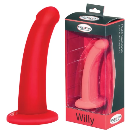 Product image Dildo Malesation - Willy, silicone sextoy with suction cup