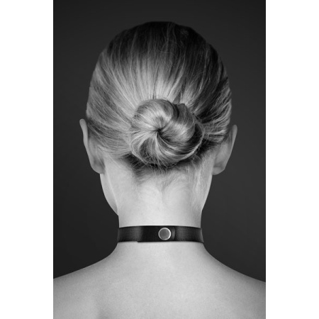 Image du Collier BDSM Bijoux Pour Toi Cœur Noir, accessoire érotique élégant et audacieux