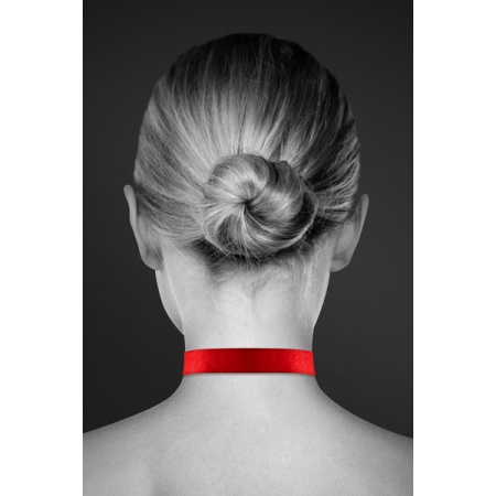 Halskette mit Herzanhänger Rot von Bijoux Pour Toi