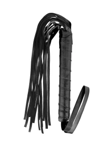 Image of the Fetish Tentation faux leather whip with 15 straps