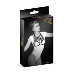 Image of Clara Body Harness, an elegant black harness from Bijoux Pour Toi