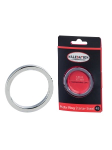 MALESATION Metal Ring Starter Steel 45