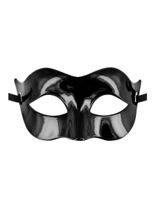 Schwarze erotische Maske Solomon von Maskarade