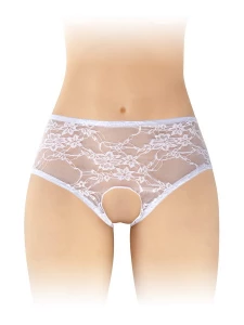 Amanda white open panties - Sexy Women's Lingerie by Fashion Secret