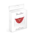 Immagine del perizoma Katia Pearl di Fashion Secret in rosso con perle perlacee