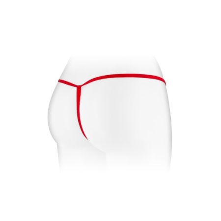 Image of Danuta Open Thong by Fashion Secret - Sexy Red Lingerie