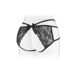 Image de la culotte Nadia ouverte noire de Fashion Secret - Lingerie sexy