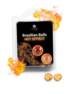 Boules brésiliennes effet chauffant (set de 2)