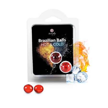 Secret Play Boules brésiliennes effet chaud et froid (set de 2)