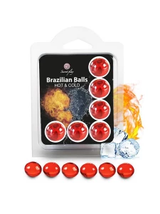 Secret Play Boules brésiliennes effet chaud et froid (set de 6)