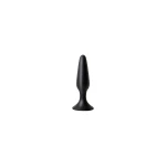 Image of Set of 3 Black Silicone Anal Plugs by Adam & Eve