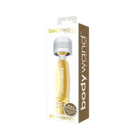 Immagine del mini vibratore Bodywand Gold per una stimolazione intensa