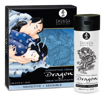 Image of the SHUNGA Sensitive Dragon Virility Cream 60ml