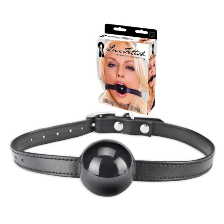 Knebel Ball Silikon von der Marke Lux Fetish für BDSM-Spiele