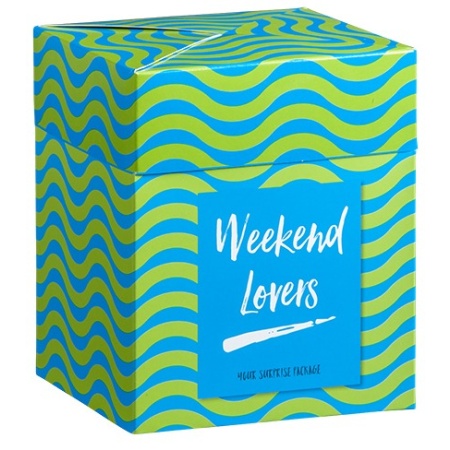 Box Weekend Lovers di ST RUBBER, un gioco XXX per coppie