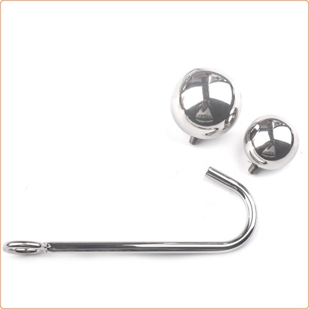 Anal Rope Master Hook with Removable Stainless Steel Ball