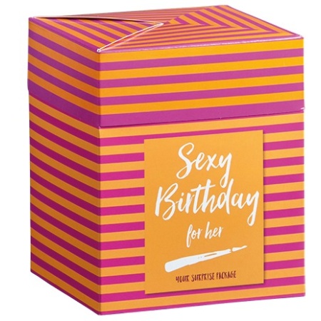 Immagine di St Rubber's Sexy Surprises for Her Birthday Box (Scatola di compleanno per lei)