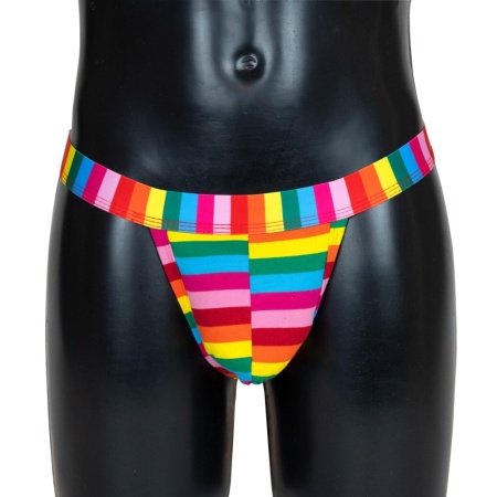 Image of the sexy rainbow thong from Spencer&Fleetwood