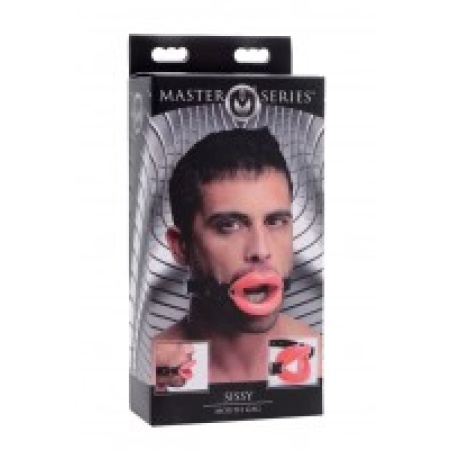 Master Series BDSM mouth harness black