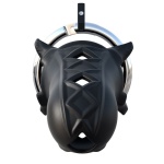 Extreme silicone chastity cage