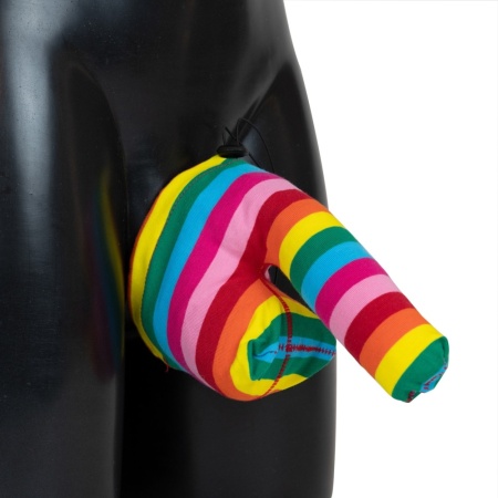 Image of a Spencer & Fleetwood Rainbow Penis Sock