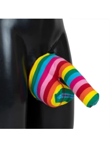 Immagine di un calzino per pene arcobaleno Spencer & Fleetwood