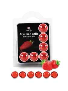 boules brésiliennes à la fraise