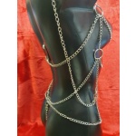 Metal chain harnesses for a unique fetish experience
