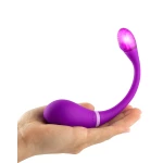 Image of the Kiiroo Esca 2 Bluetooth vibrating egg, purple