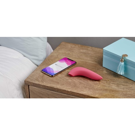 We-Vibe Melt Clitoral Stimulator - Coral for intensified pleasure