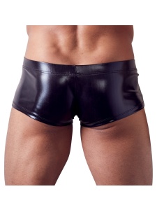 Men wearing Séduction Wetlook Boxers, elegant and sensual men's lingerie