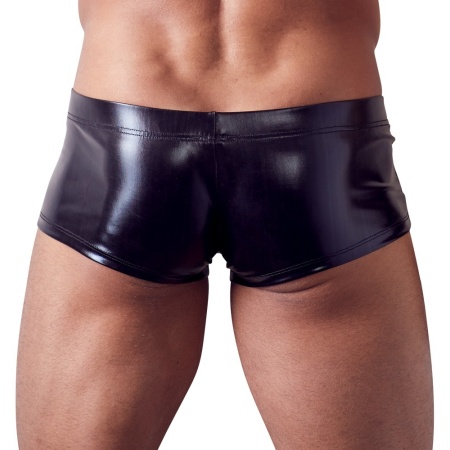 Homme portant des Boxers Séduction Wetlook, lingerie homme élégante et sensuelle