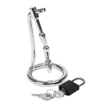 Image of Rimba stainless steel urethral plug for chastity