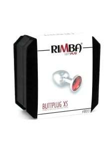 Image of the Red Anal Plug Rimba Metal 80gr XS