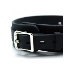 Collier BDSM avec Laisse en Métal de Rimba, accessoire de domination