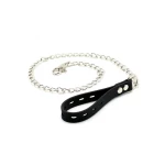 Collier BDSM avec Laisse en Métal de Rimba, accessoire de domination