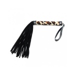 Image of the Petit Rimba Bondage Play Whip with 28 suede straps