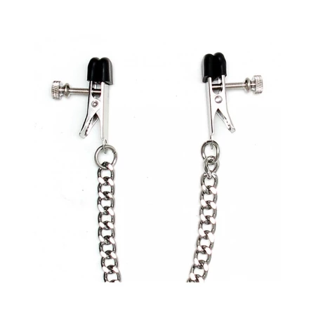 Image of Rimba Breast and Clitoris Clamps with adjustable chains