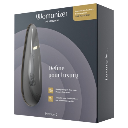 Stimolatore clitorideo Womanizer Premium 2 in colori di tendenza
