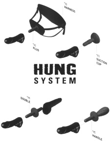 Hung System - Harnais + Plug 02"